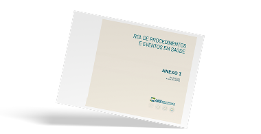 lista de consultas, exames e tratamentos de cobertura